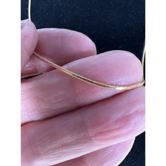 Lot of 3 Necklaces Gold Tone Chains - Picture 11 of 16